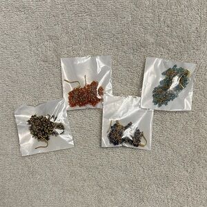 Colorful Beaded Earrings Set